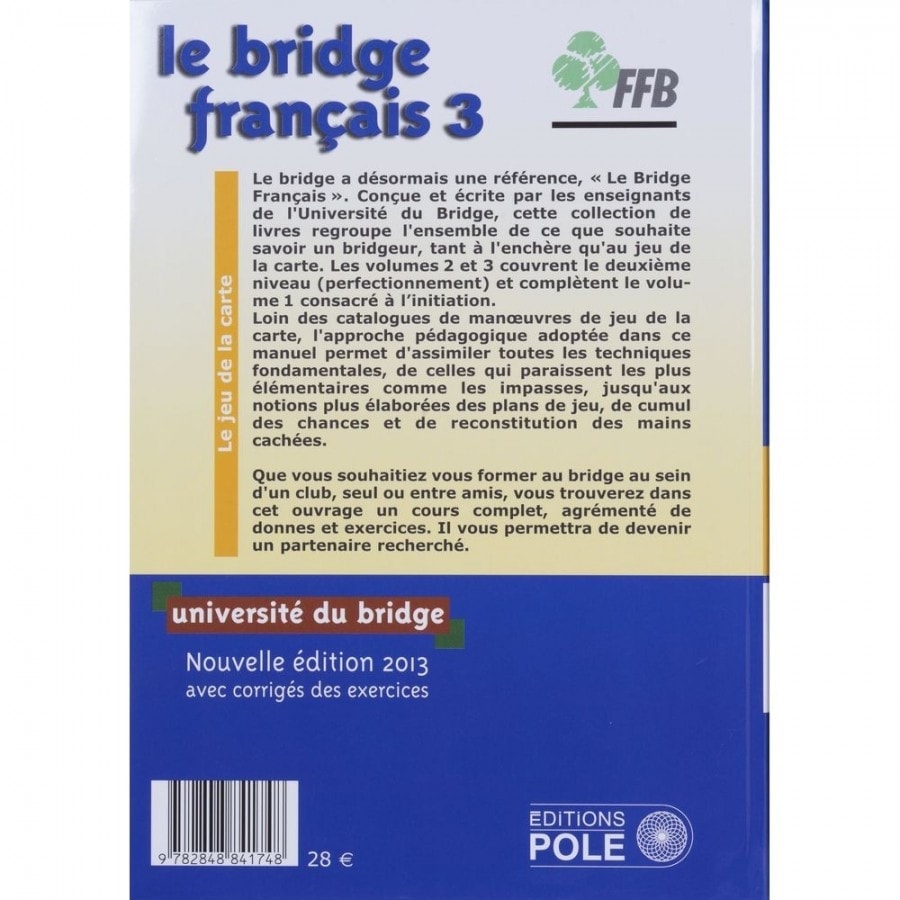 Le Bridge Français : Tome 3 LIV2193 Librairie