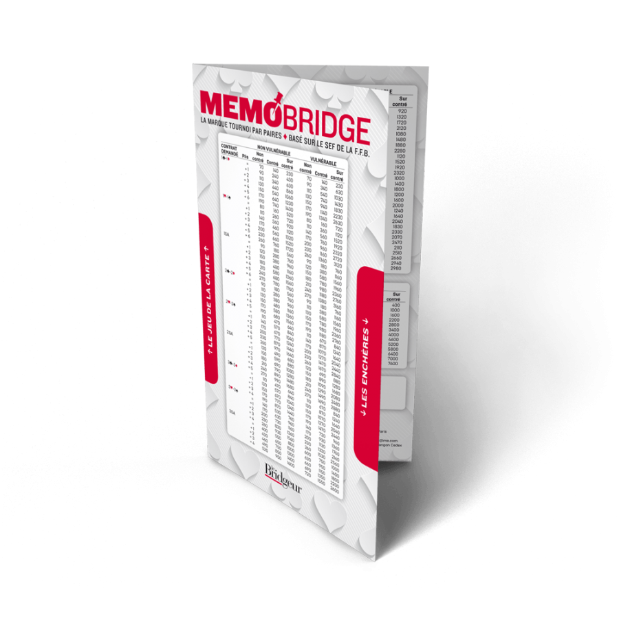 Bernard Mémobridge bridge brochure bookstore bridge Bernard Mémobridge bridge brochure bookstore bridge