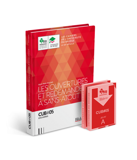 PACK CUB05 Book + Cards: The openings and demands of Sans-Atout