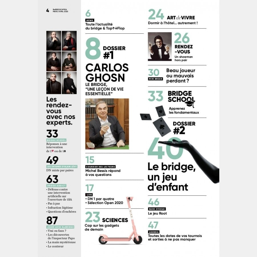 BeBRIDGE - Mars 2020 bri_journal926 Anciens numéros