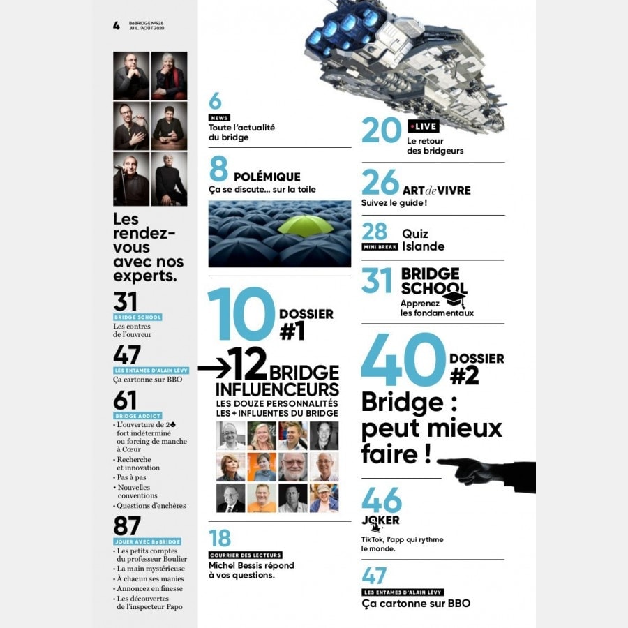 BeBRIDGE - Juillet 2020 bri_journal928 Anciens numéros