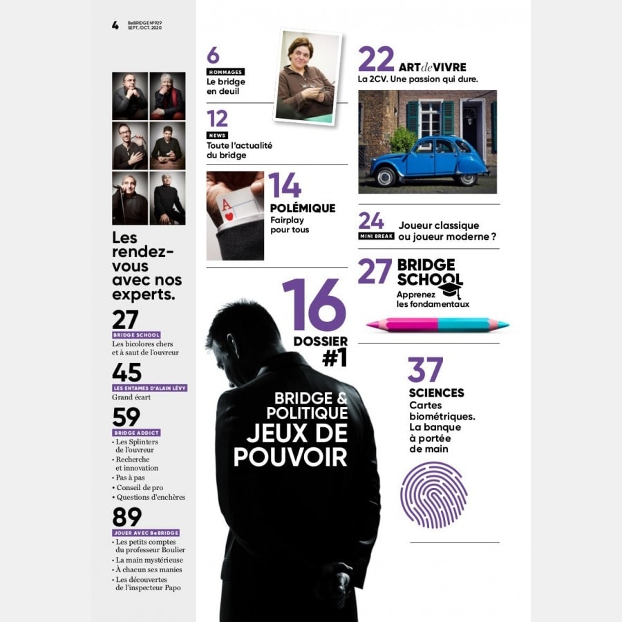 BeBRIDGE - Septembre 2020 bri_journal929 Anciens numéros