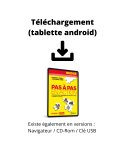 Pas à Pas en action Saison 3 à télécharger Tablette Android LOG1721 Logiciels de bridge
