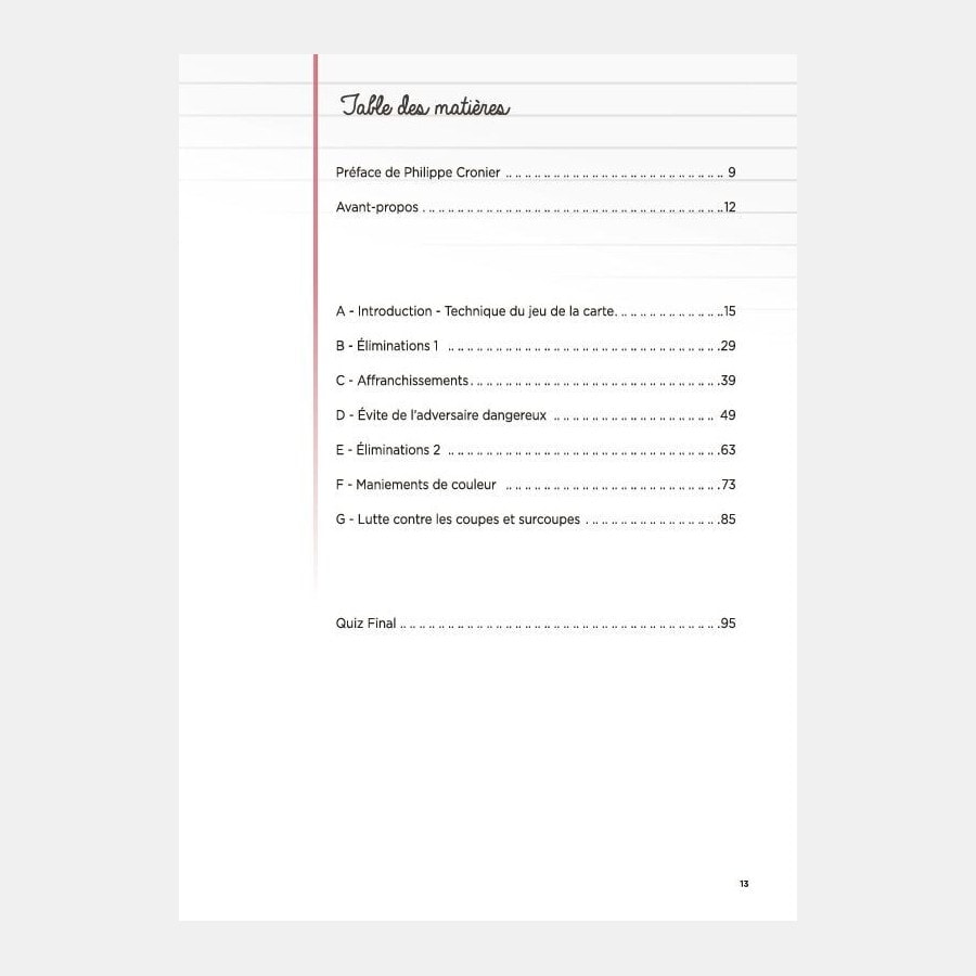 Carnet d'un bridgeur prévoyant LIV1200 Librairie