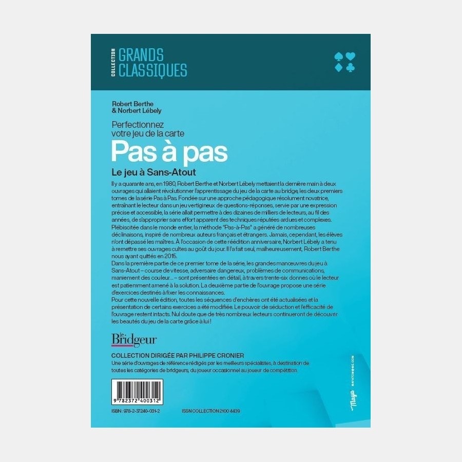 Pas à Pas Tome 1 - Nouvelle édition [version luxe reliée] LIV10161 Librairie