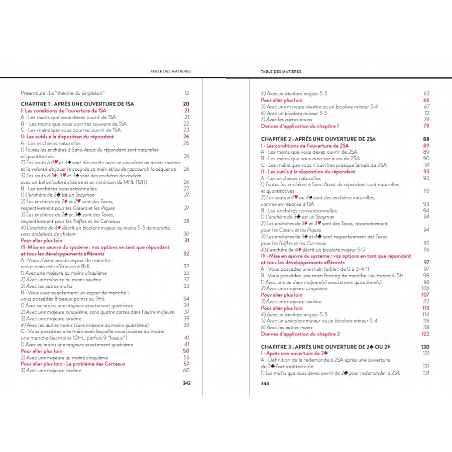 Cahier de l'Université du Bridge CUB 5 : Les Ouvertures et Redemandes à Sans-Atout LIV10001 Librairie