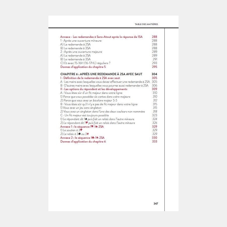 Cahier de l'Université du Bridge CUB 5 : Les Ouvertures et Redemandes à Sans-Atout LIV10001 Librairie