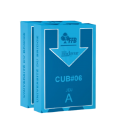 Lot de 2 jeux fléchés CUB 6 : Les premiers plans de jeu de coupe CAR9505 Cartes fléchées FFB
