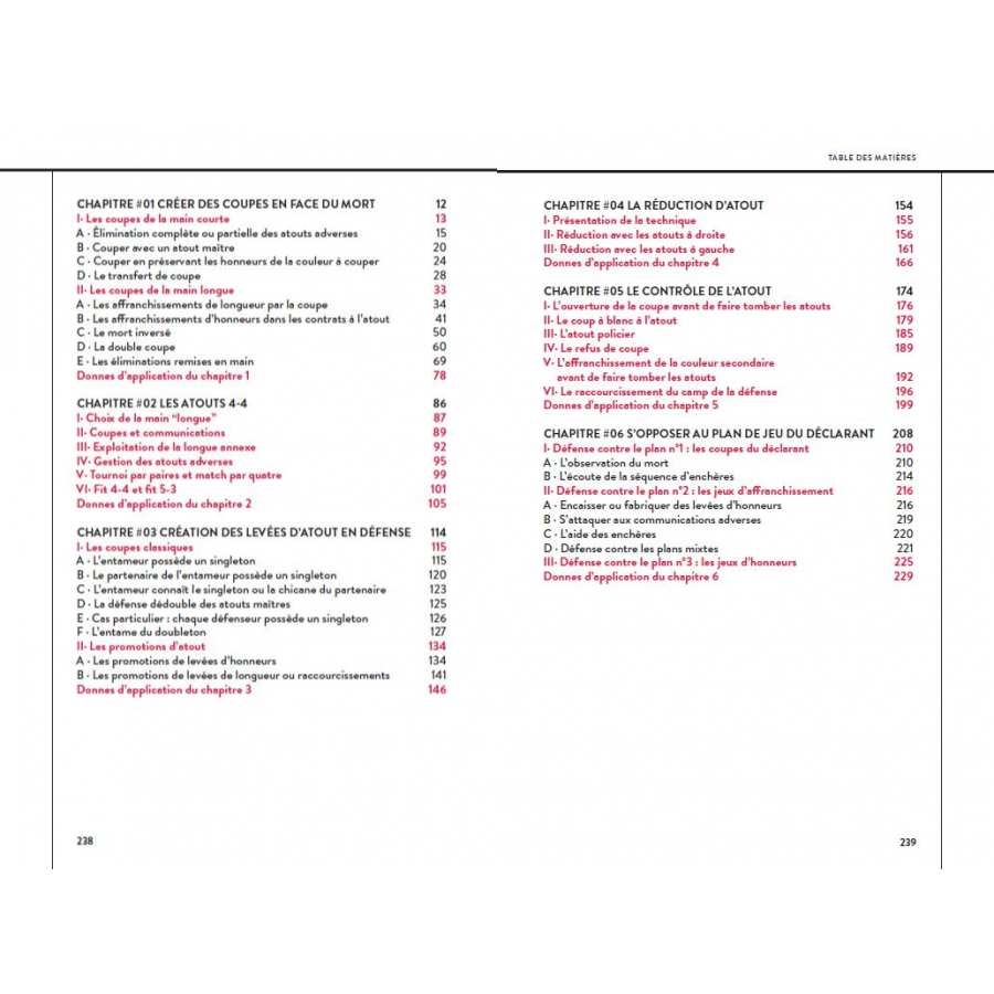 Cahier de l'Université du Bridge CUB 7 : Les coups à l’atout LIV1134 Librairie