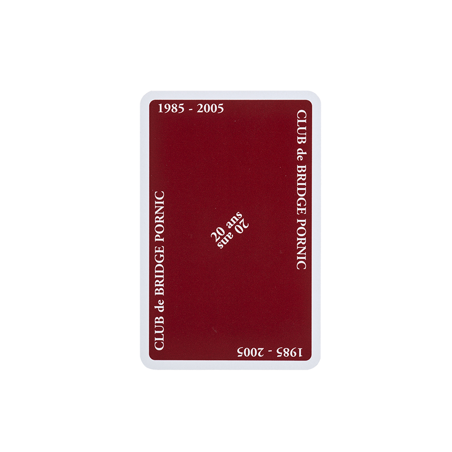 Jeu de cartes à personnaliser avec votre logo CAR9600 Cartes à jouer