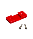 Plaquette fixation rouge - par 4 BID2035 Accueil