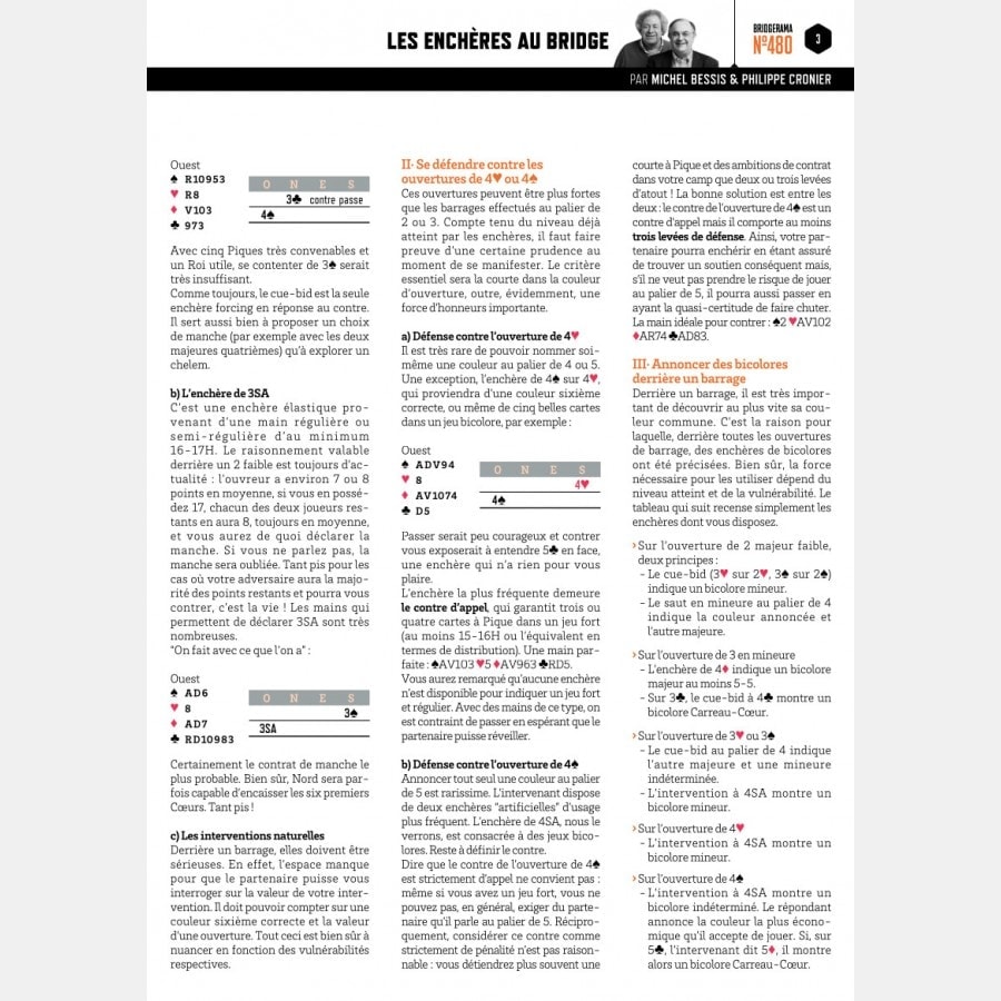 BRIDGERAMA+ Novembre 2021 numérique ou papier rama_num_pap480 Anciennes revues BRIDGERAMA+