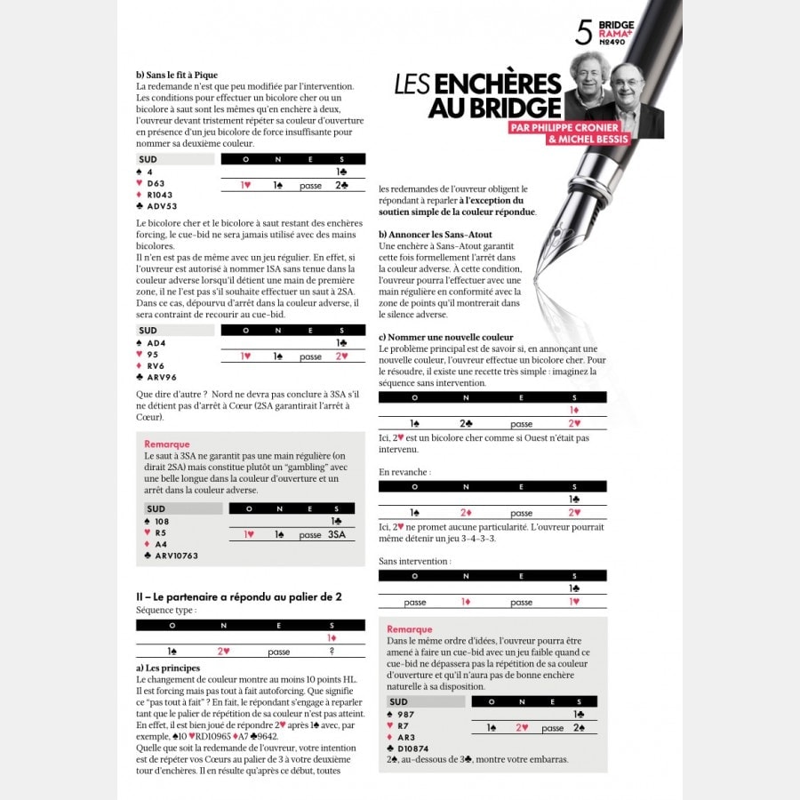 BRIDGERAMA+ Septembre 2022 numérique ou papier rama_num_pap490 Anciennes revues BRIDGERAMA+