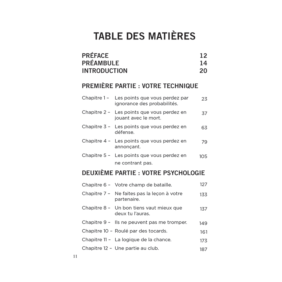 Pourquoi vous perdez au bridge LIV10530 Librairie