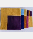 Tapis velours bicolore réversible 80x80 Galances TAP4024 Accueil