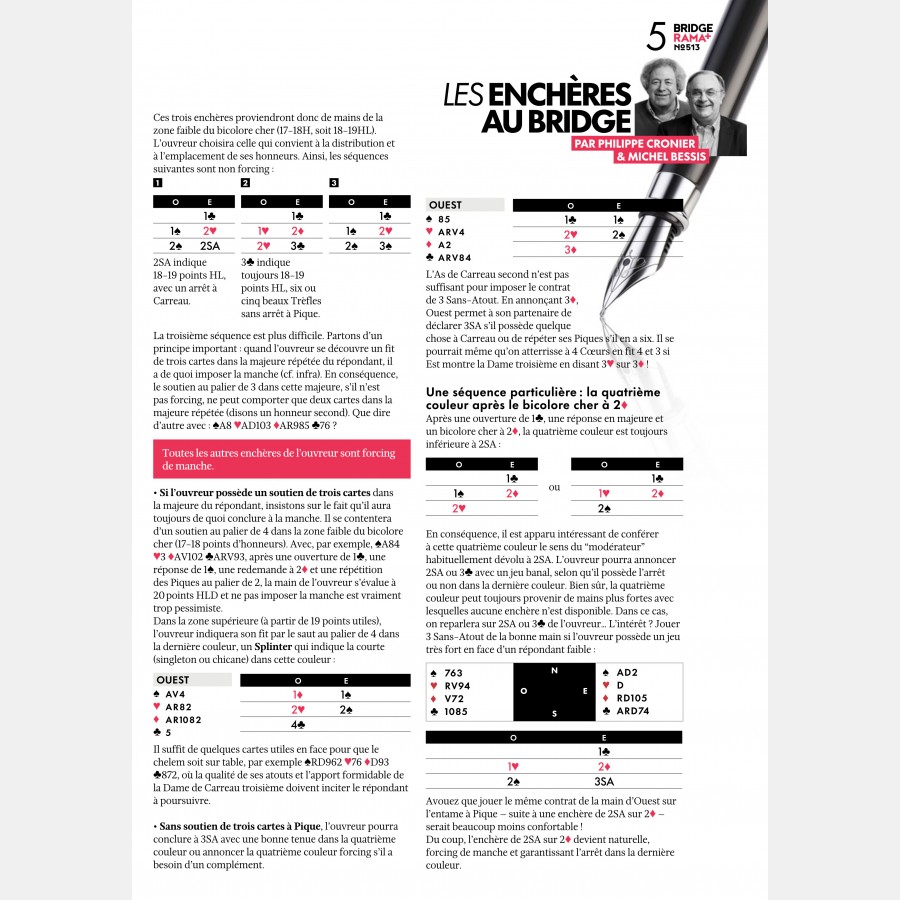 BRIDGERAMA+ Août 2024 numérique ou papier rama_num_pap513 Anciennes revues BRIDGERAMA+
