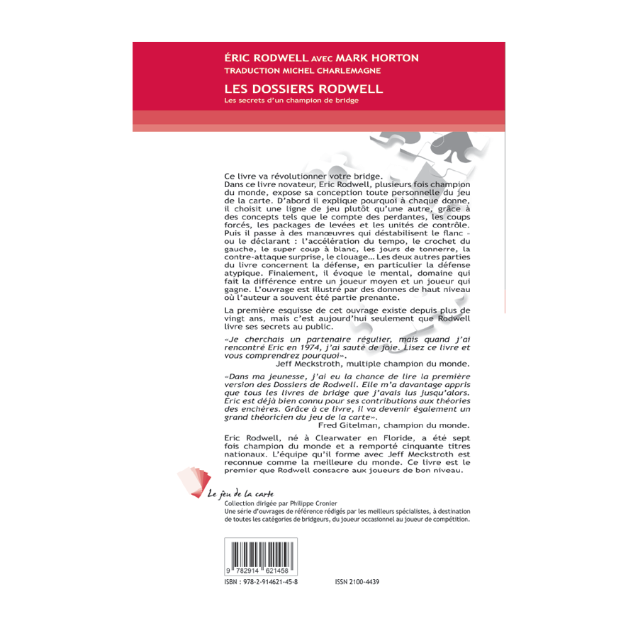 Les Dossiers Rodwell LIV1168 Librairie