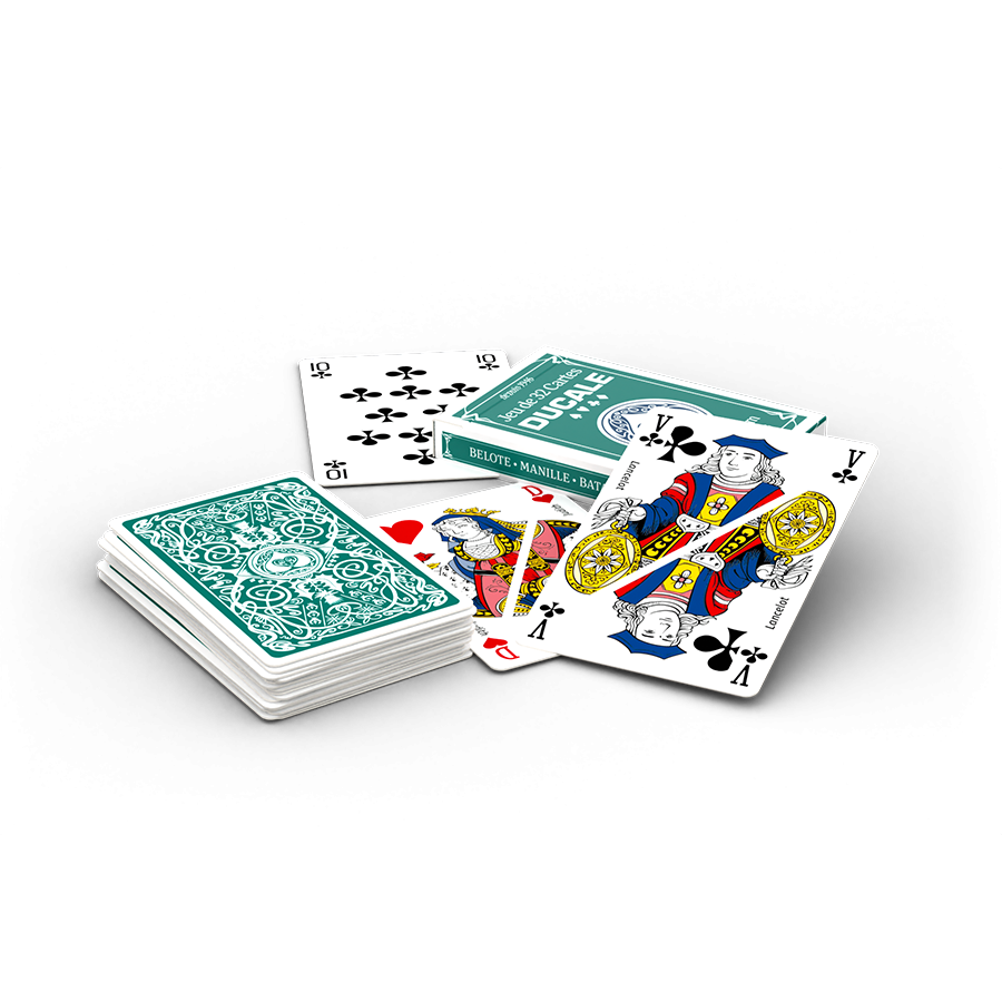 Jeu de 32 cartes Belote Ducale CAR6000 Accueil
