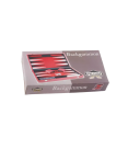 Backgammon Prestige Rouge 46 cm simili cuir BAC2510 Backgammon