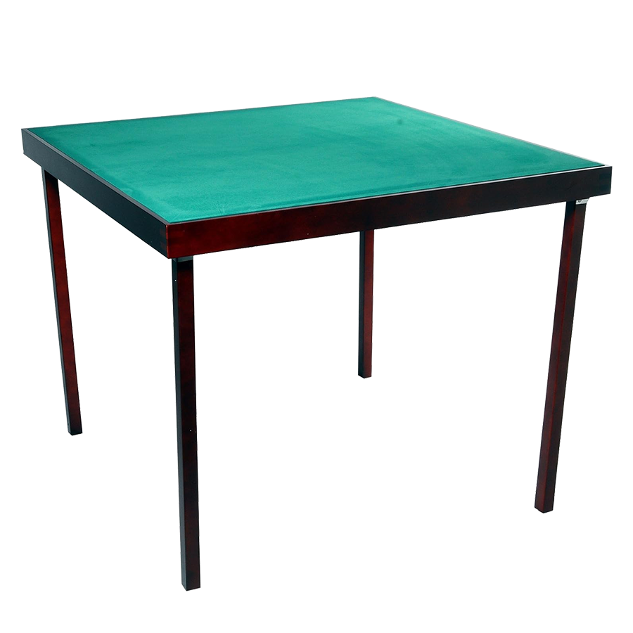 Table de Bridge standard pliante - couleur Acajou TAB9037 Tables de bridge