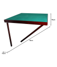 Table de Bridge standard pliante - couleur Acajou TAB9037 Tables de bridge