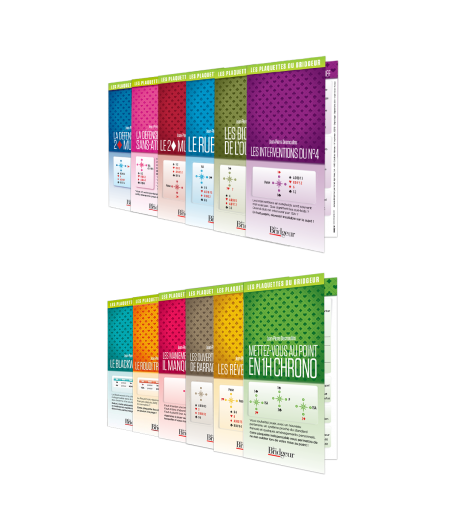 Pack of 12 Desmoulins booklets