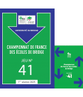 Jeux Fléchés - Niveau débutant CAR91 Cartes fléchées FFB